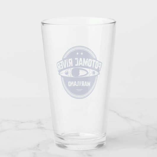 Verre Rivière Potomac, Maryland (Dos)