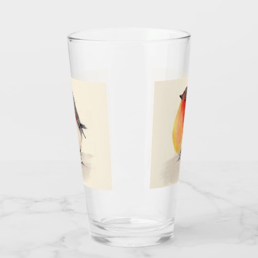 Verre Robin aquarelle (Gauche)