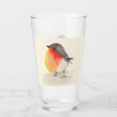 Verre Robin aquarelle (Devant)
