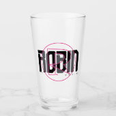 Verre Robin Hi-Tech Nom Graphique (Devant)