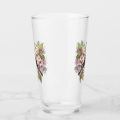 Verre Robin Parmi Les Fleurs Boire (Gauche)