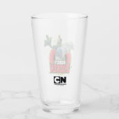 Verre Robot Chicken Character Logo (Dos)