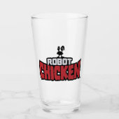 Verre Robot Chicken Logo (Devant)
