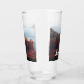 Verre Roche à café nuageux à Sedona Arizona (Droite)