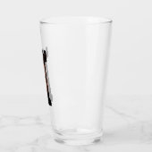Verre Roche d'échecs noire (Gauche)