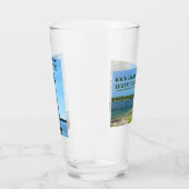 Verre Rock Island Lighthouse, New York Pint Glass (Gauche)