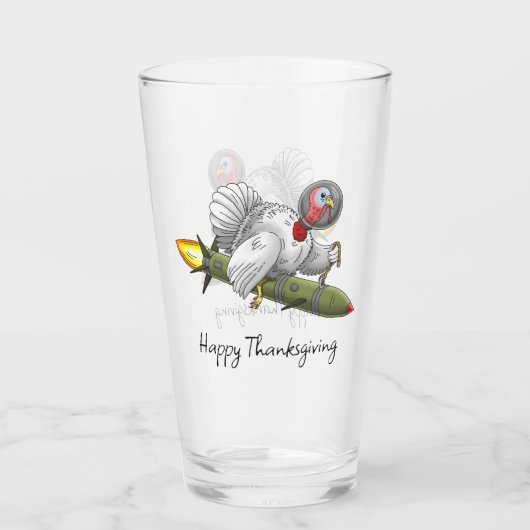 Verre Rocket Turquie Thanksgiving (Dos)