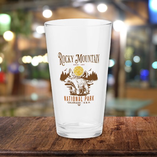 Verre Rocky Mountain National Park Vintage Landscape