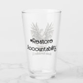 Verre Rooster RevolutionWear : Défendre le système (Dos)