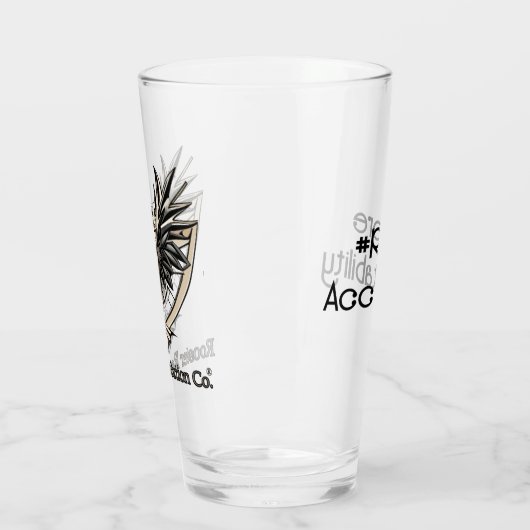 Verre Rooster RevolutionWear : Défendre le système (Gauche)