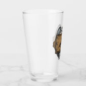 Verre Roping Cowboy AJOUTER LE NOM Western Family Horse  (Droite)