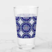 Verre Rosace bleue (Devant)