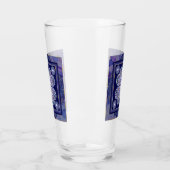 Verre Rosace bleue (Gauche)