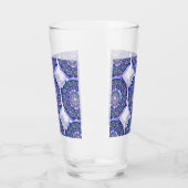 Verre Rosace bleue (Gauche)