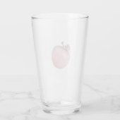 Verre rose à la pomme (Dos)