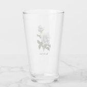 Verre Rose blanche Grimoire (Dos)