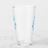 Verre Rose bleu brûlant (Droite)