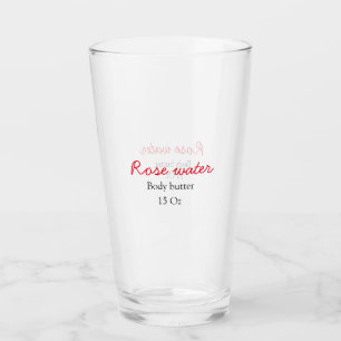Verre Rose body butter add your text name custom weight