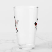 Verre Rose Breasted Grosbeak (Gauche)