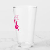Verre rose chaud (Gauche)