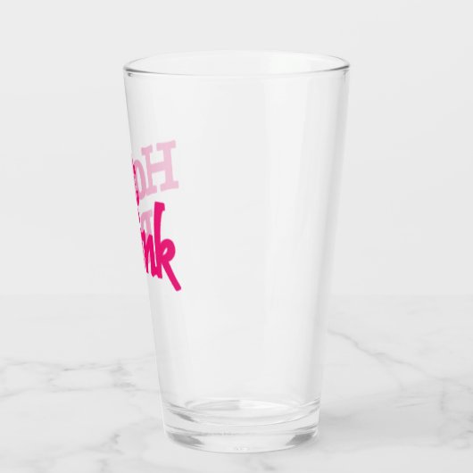 Verre rose chaud (Gauche)