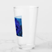 Verre Rose Dewdrop bleu (Gauche)