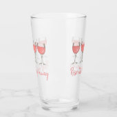 Verre Rosé le jour loin Vino Vins Blush (Gauche)