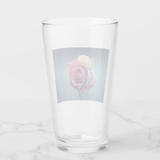 Verre Rose multicolore (Dos)