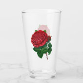 Verre Rose rouge (Dos)