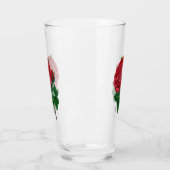 Verre Rose rouge (Gauche)