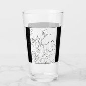 Verre Rose Sketch and Starlight Silkscreen glassware (Dos)
