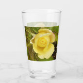 Verre Rosebud jaune (Dos)