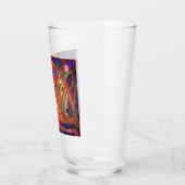 Verre Roses dans le jardin (Gauche)