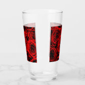 Verre Roses rouges rouges (Gauche)