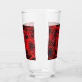 Verre Roses rouges rouges (Droite)