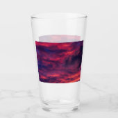 Verre rouge d'août (Devant)