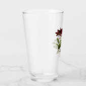 Verre rouge orchidée (Droite)