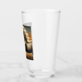 Verre Rouille/cheval vintage/Ouest (Gauche)