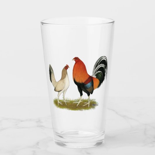 Verre Roulée de Gamefowl (Devant)