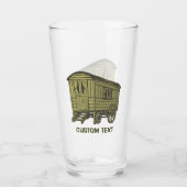 Verre Roulotte de Caravane Tsigane (Devant)
