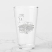Verre Route 66 (Dos)