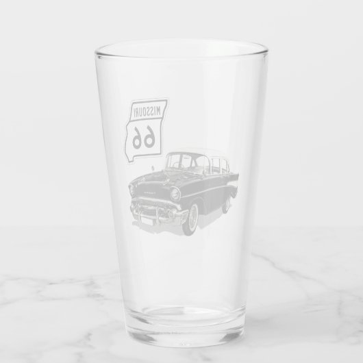 Verre Route 66 (Dos)