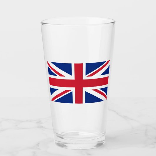 Verre Royaume-Uni (British Flag) (Union Jack) (Royaume-U (Devant)
