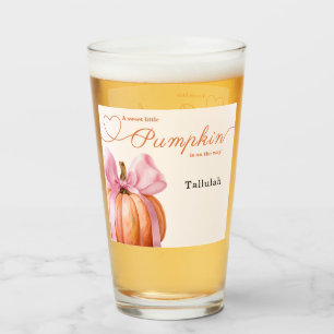 Verre Ruban petit Baby shower Citrouille - Salem romanti