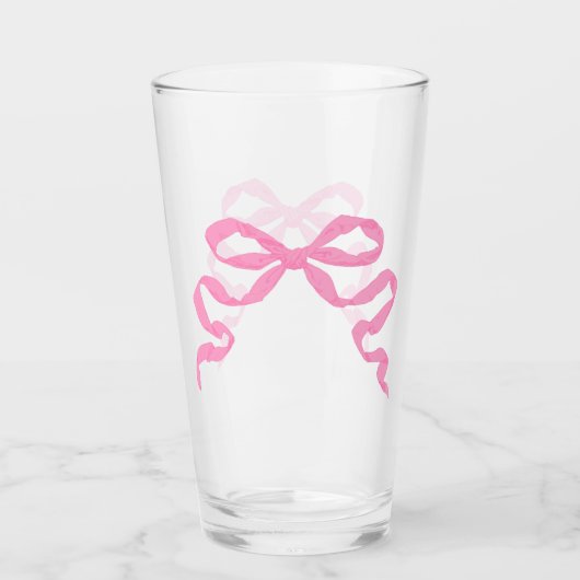 Verre Ruban rose (Devant)