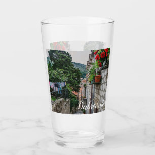 Verre Rue de pierre étroite à Dubrovnik