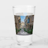 Verre Rue de pierre étroite à Malte (Dos)