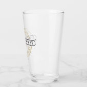 Verre Rue du couronnement - Logo (Gauche)