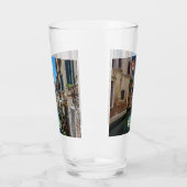 Verre Rue étroite avec canal à Venise (Gauche)