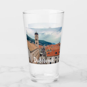 Verre Rue principale de Dubrovnik en Croatie